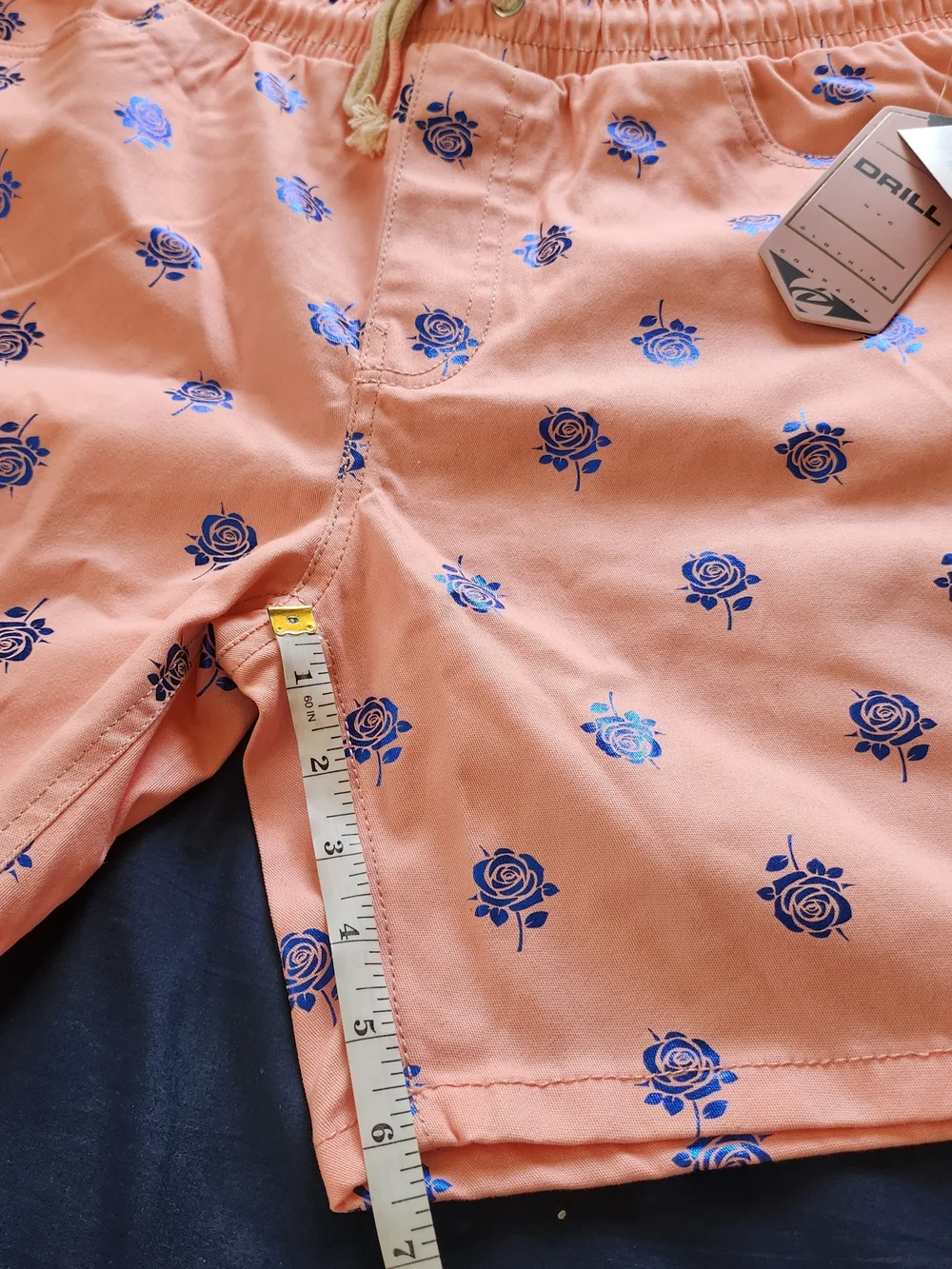 Brand New Drill Clothing Company NYC Floral Shorts - Size Large